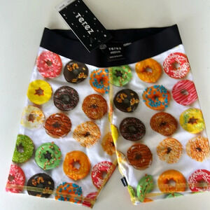 NWT Terez biker shorts donuts girls sz medium